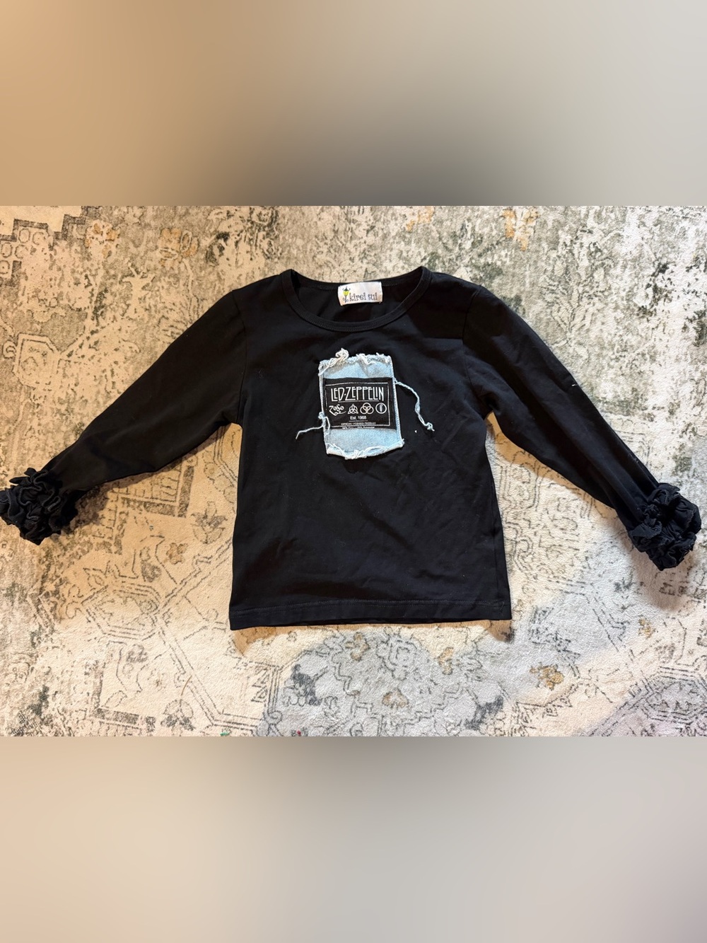 Kirei Sui Led-Zeppelin long sleeve 3T